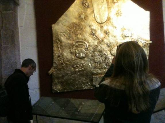 Relíquia Inca no Qorikancha, ou Templo Mayor, em Cusco, no Peru